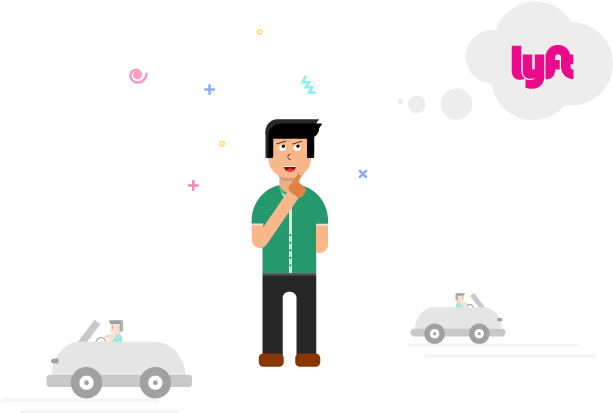 What Is Lyft - Lyft (665x492), Png Download