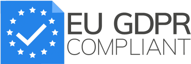 Google, Kpmg Team Up For Gdpr Compliance, Customer - Eu Gdpr Compliant (640x238), Png Download