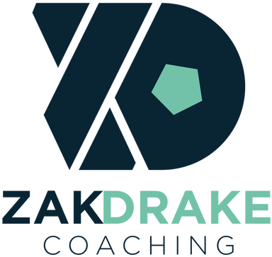 Zak Drake Coaching Logo - Logo (416x365), Png Download