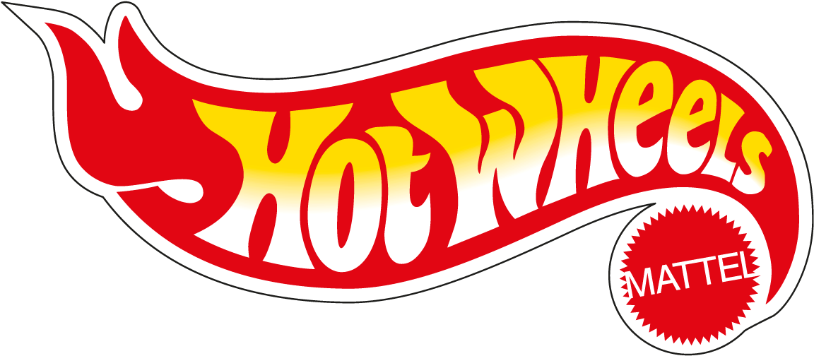 Hot Wheels Mattel Logo Vector 1990-2000 - Logo Vector Hot Wheels (1200x1200), Png Download