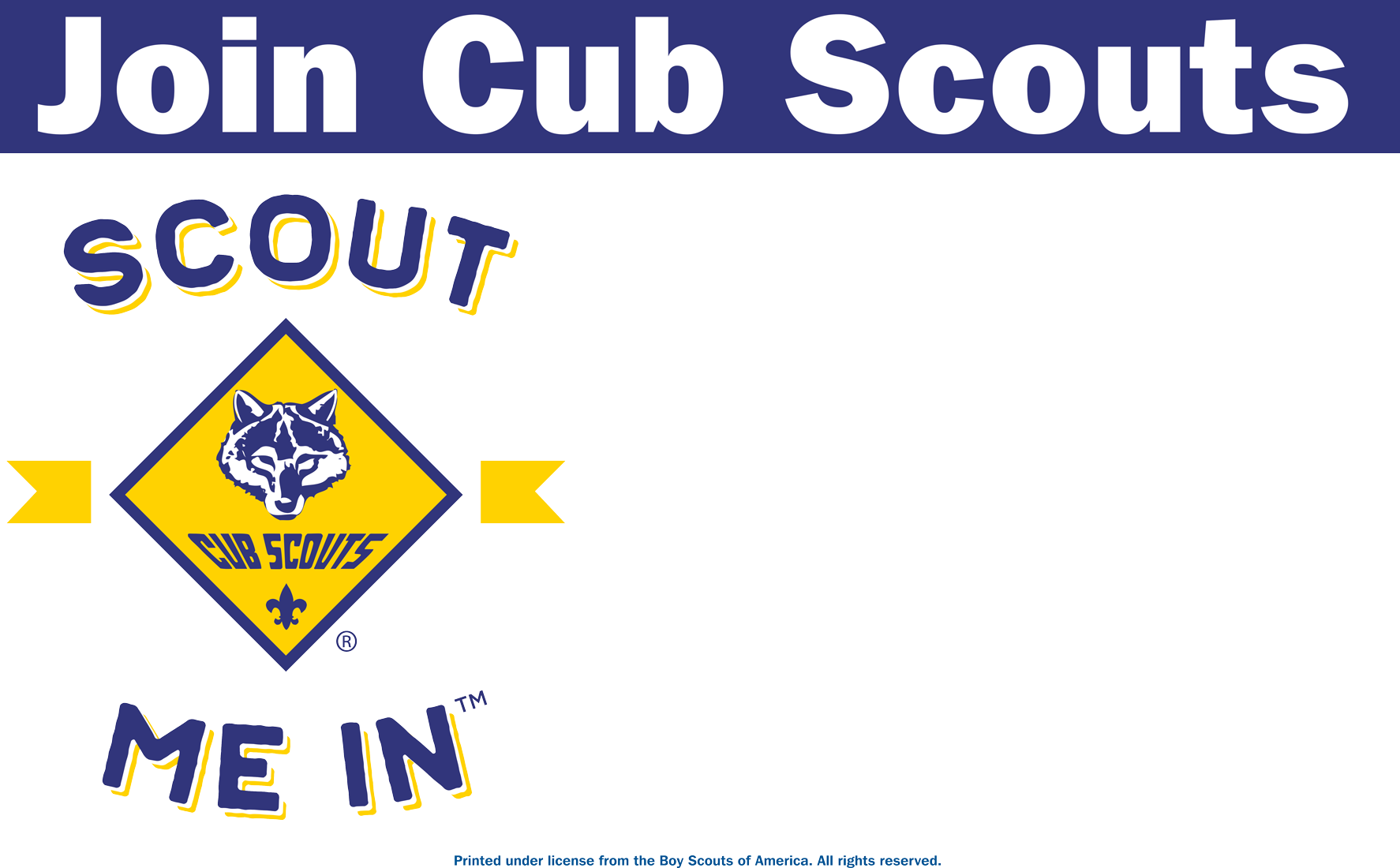 Download HD Cub Scout Me In Logo Transparent PNG Image - NicePNG.com