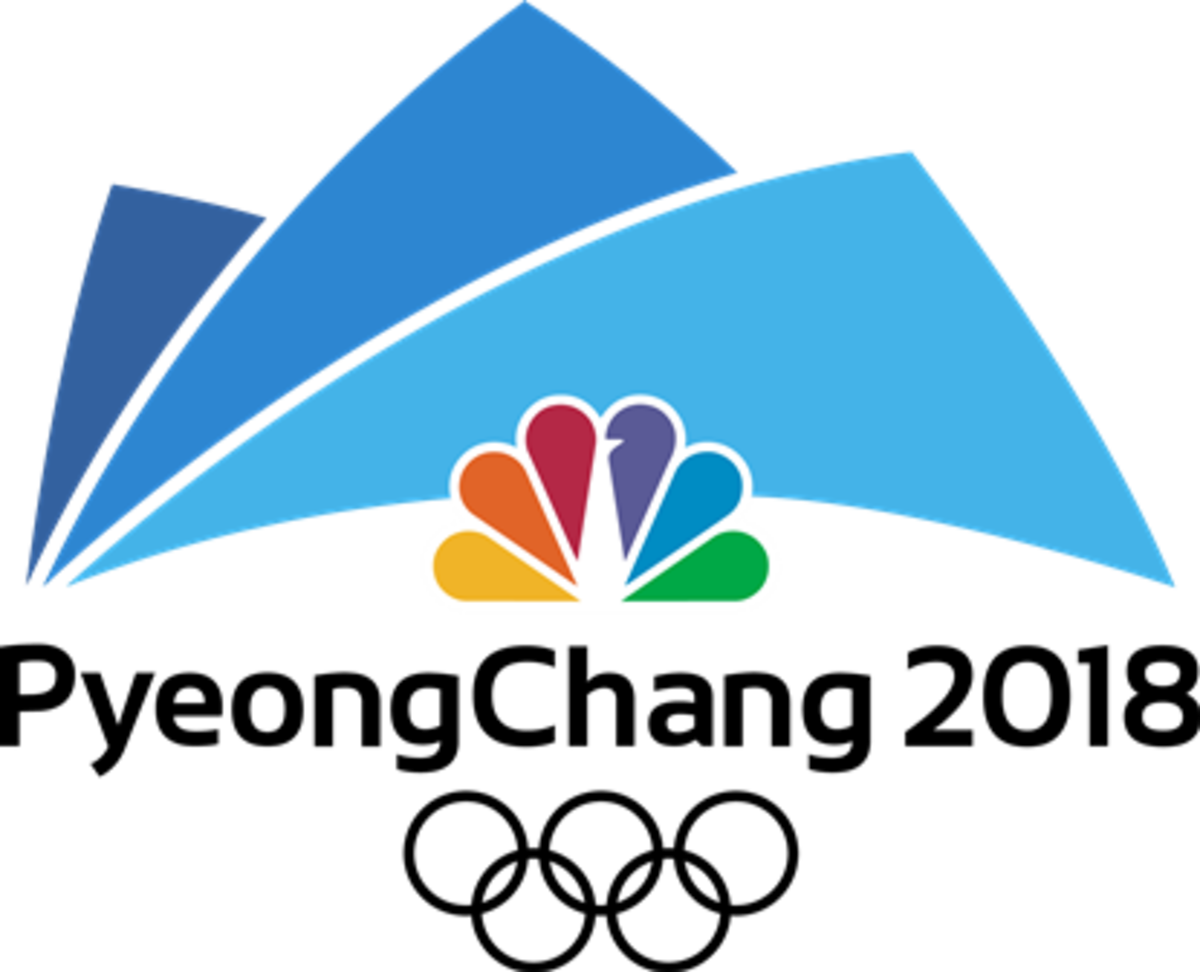 Olympic Logo - 2018 Winter Olympics Nbc (1200x972), Png Download