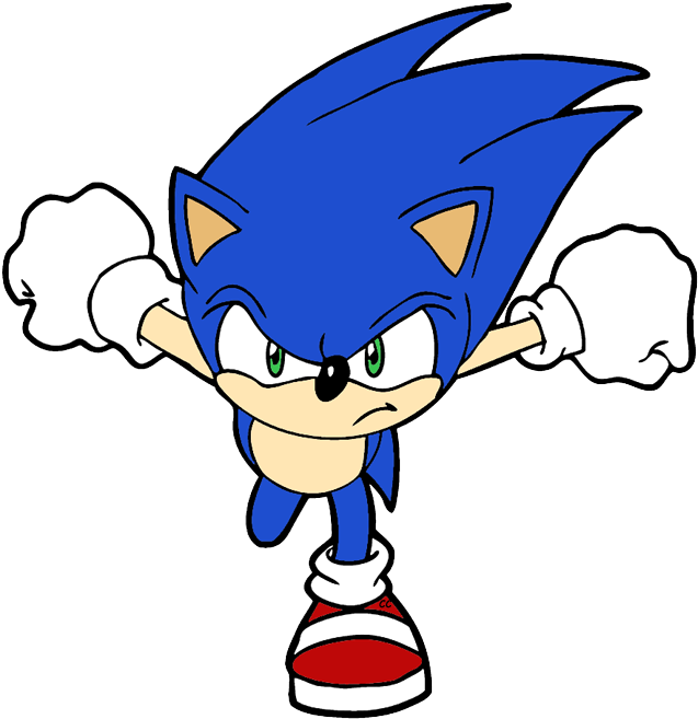 Sonic The Hedgehog Clipart Clipartfest - Sonic The Hedgehog Clipart (650x667), Png Download