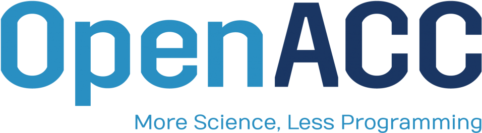 Openacc Logo - Openacc (1200x505), Png Download