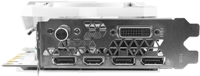 Galax Geforce® Gtx 1080 Hof - Galax Nvidia Geforce Gtx 1080 Hof 8gb (500x500), Png Download