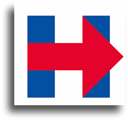 Hillary Logo H Images - Art (448x423), Png Download
