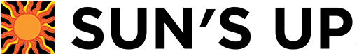 Sun's Up Logo - Sun's Up (553x260), Png Download