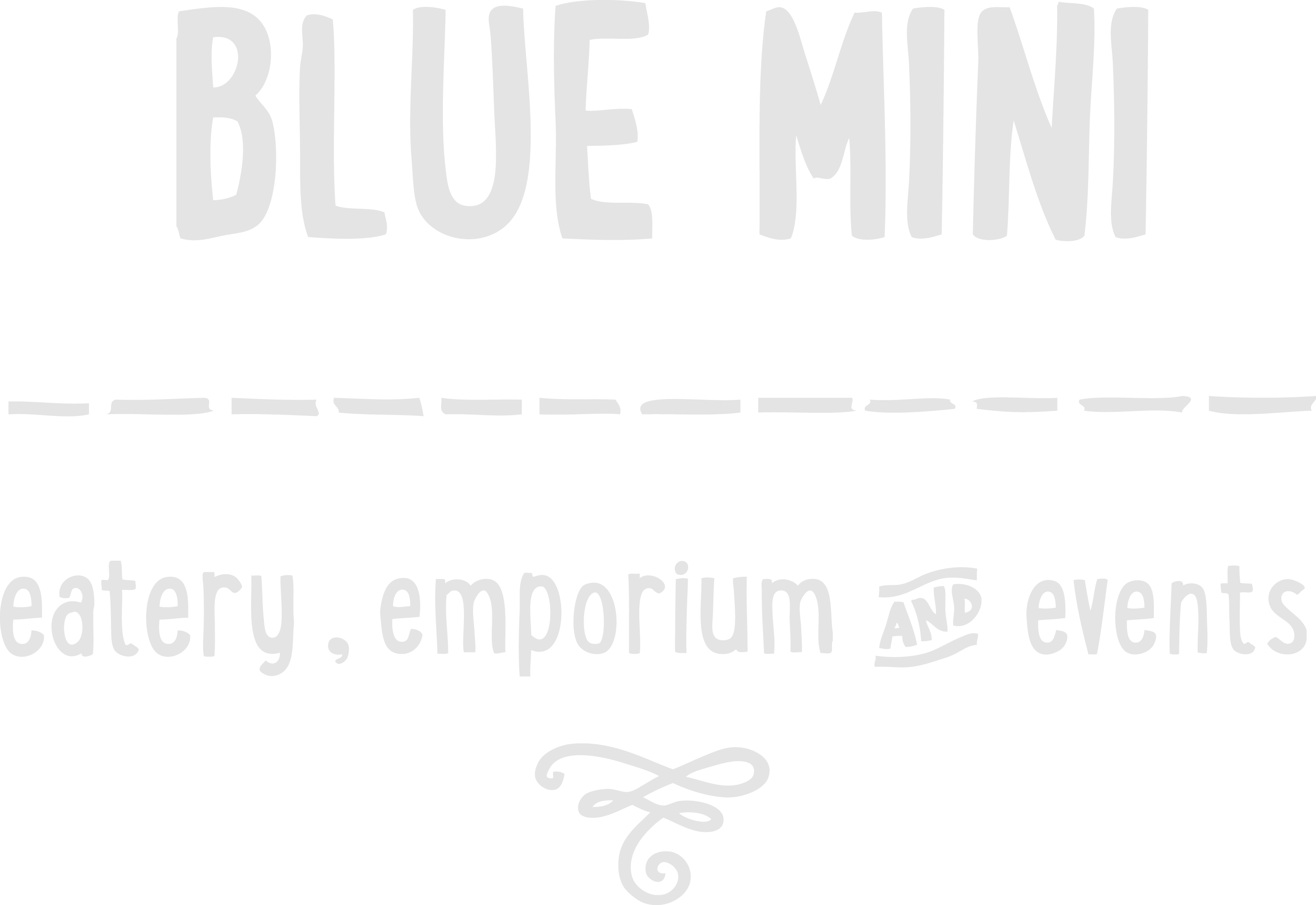 Blue Mini Logo White - Icanvas Be The Reason Ii Gallery Wrapped Canvas Art (2882x1982), Png Download