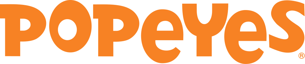 Popeyes Logo (1000x210), Png Download