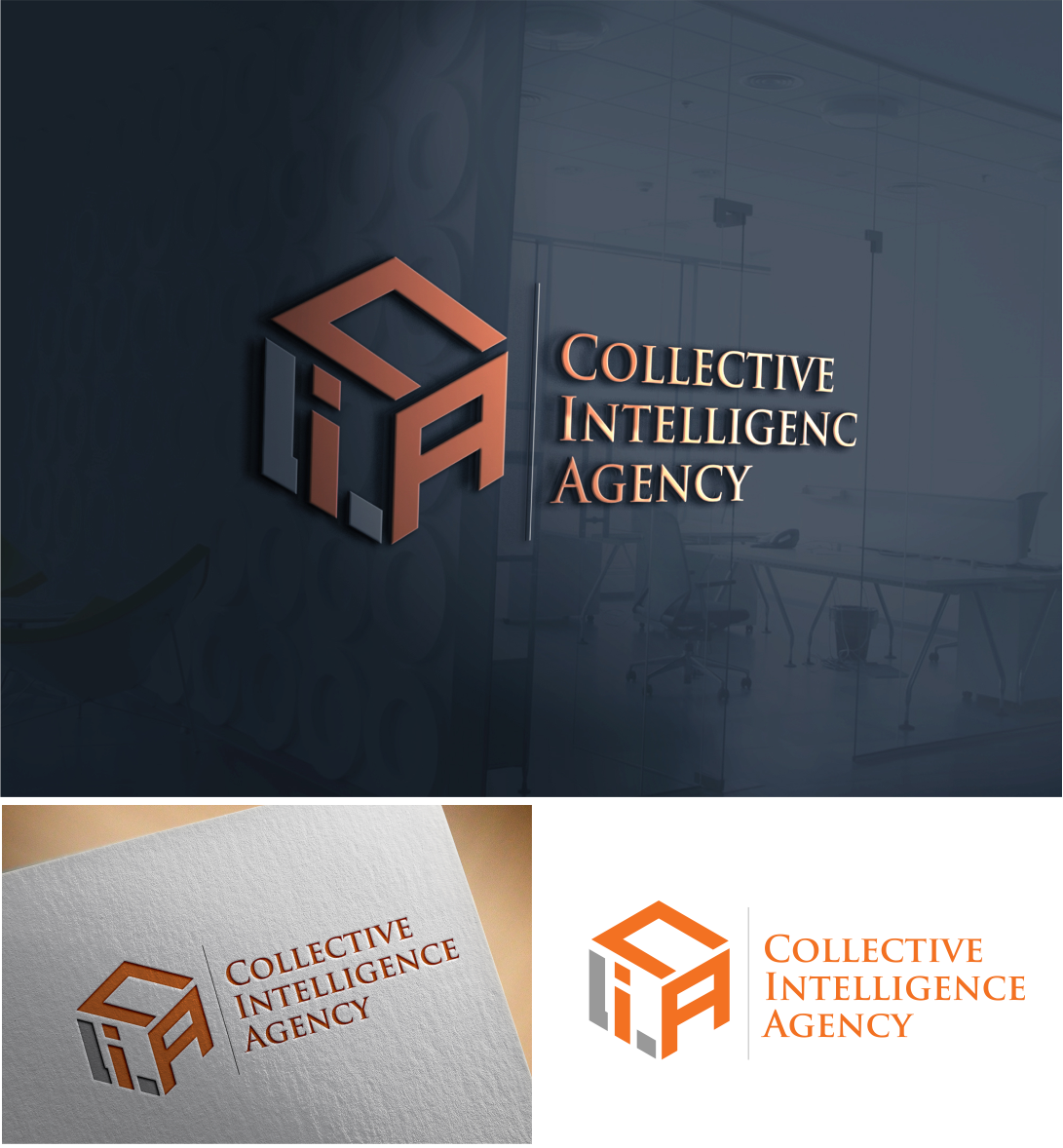 Logo Design By B O R N For Collaborative Intelligence - Design (1091x1178), Png Download