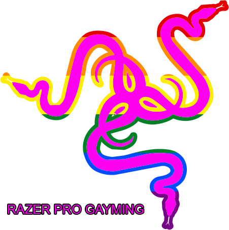 Razer Logo Like This - Razer Logo Pink Png (451x453), Png Download