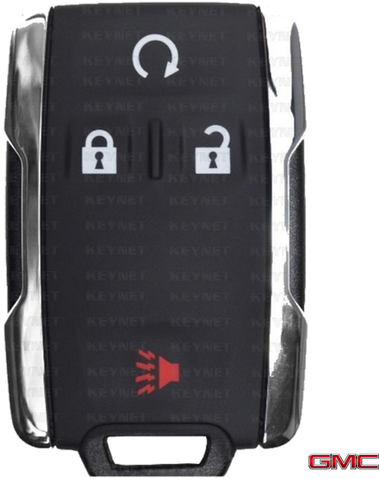 Image - General Motors New Oem 4 Button 2014 2016 Gmc Sierra (568x701), Png Download