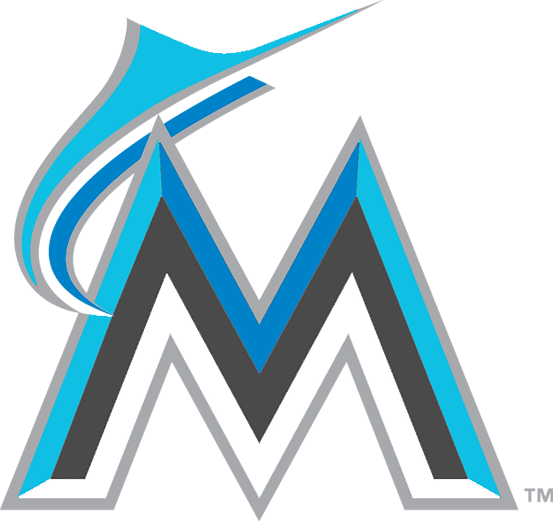 Marlins Logos Image - Miami Marlins New Logo 2018 (1800x1699), Png Download