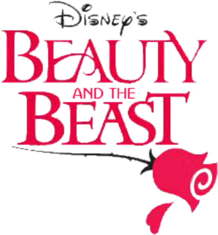 Beauty And The Beast Logo - Beauty And The Beast Jr (753x800), Png Download