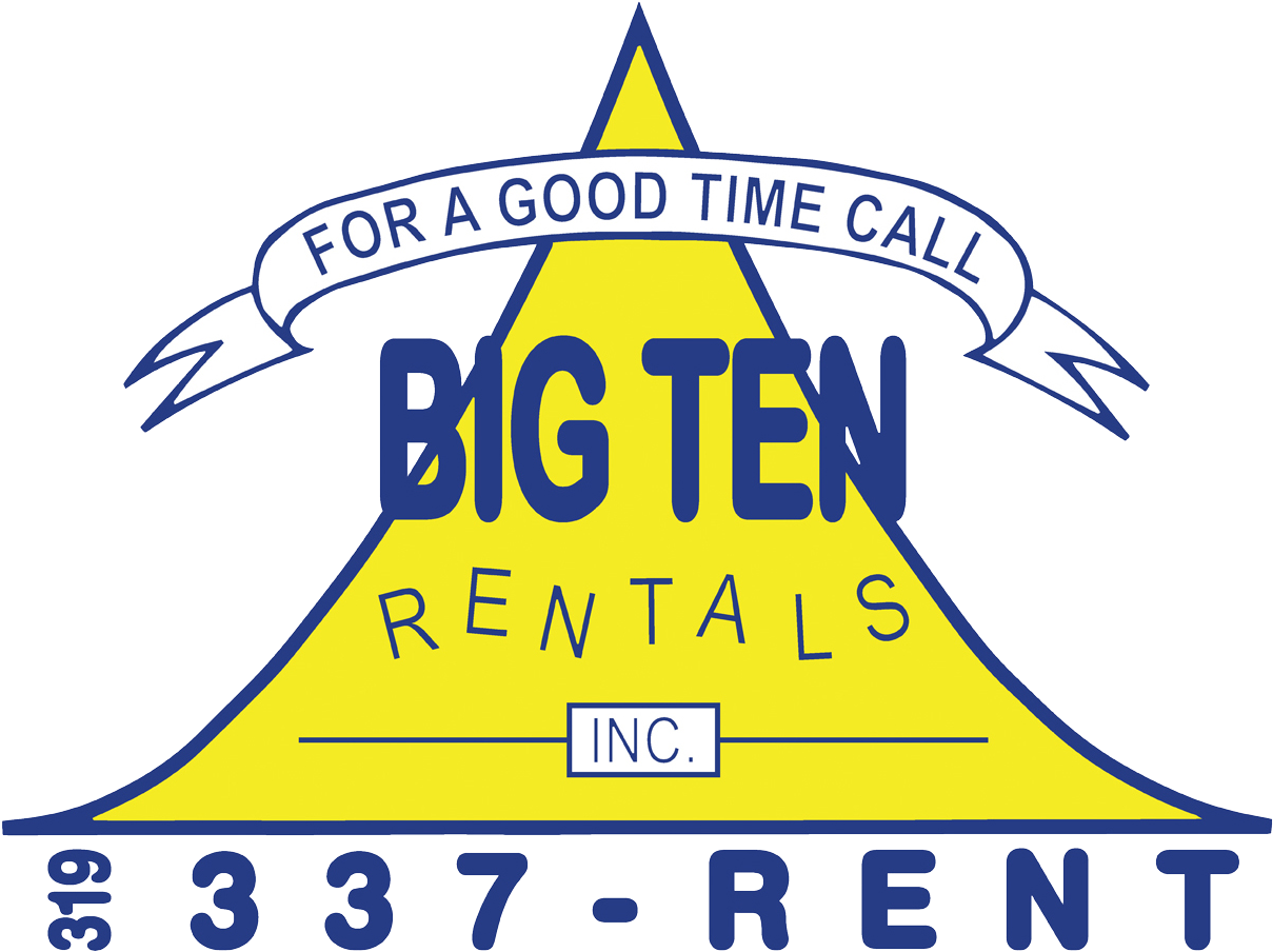 Old Big Ten Symbol - Big Ten Rentals (1243x959), Png Download