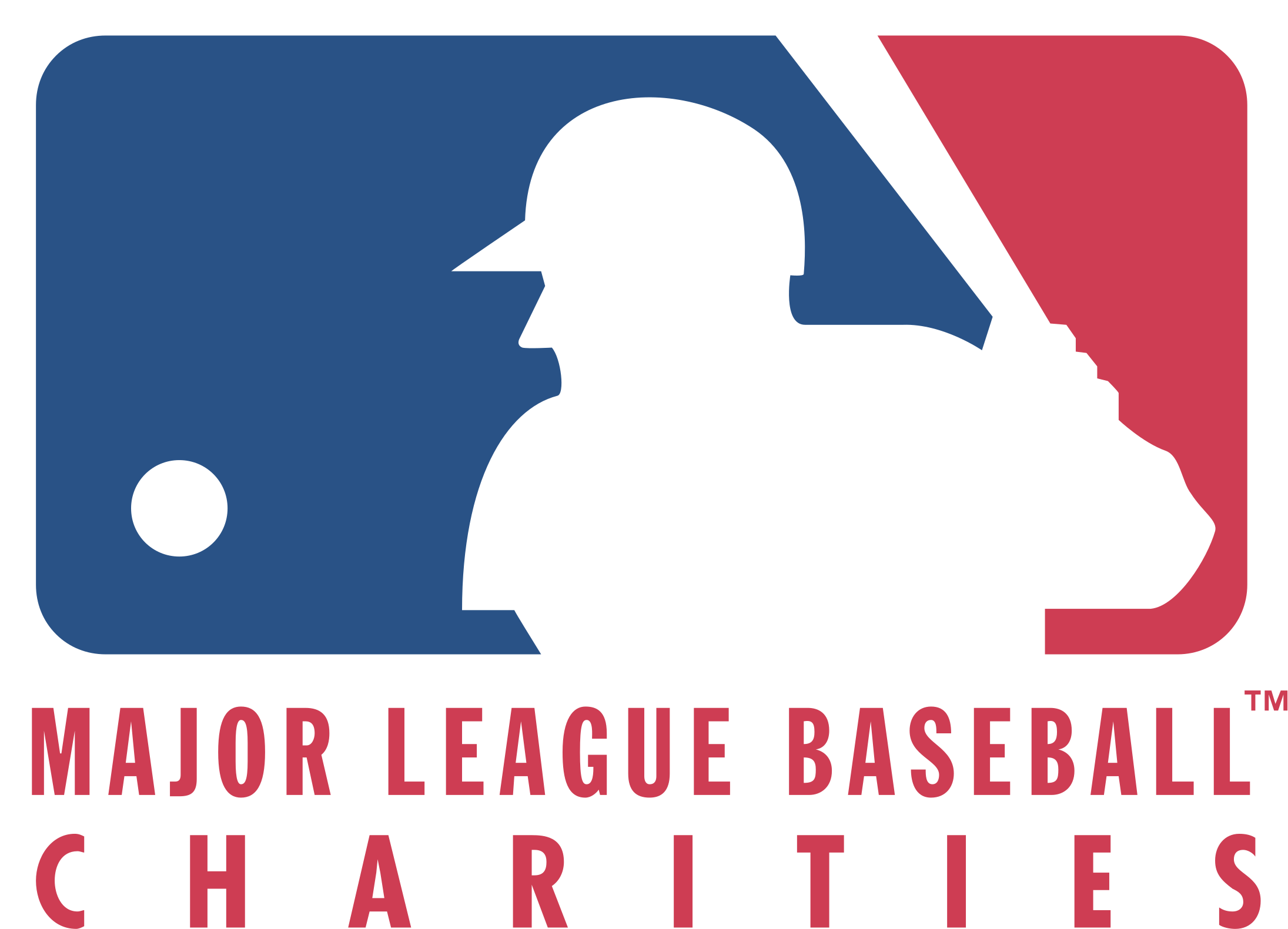 Major League Baseball Charities Logo Png Transparent - Major League Baseball (2400x2400), Png Download