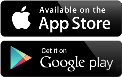Online Web Presence - Play Store And App Store Icons (424x312), Png Download