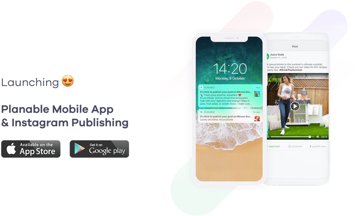 Welcome To Instagram Publishing & Scheduling By Planable - App Store (1300x793), Png Download