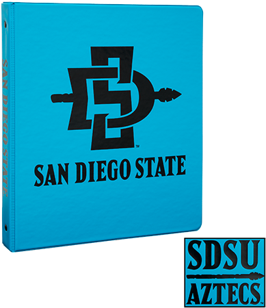 San Diego State University Car Decal (500x500), Png Download