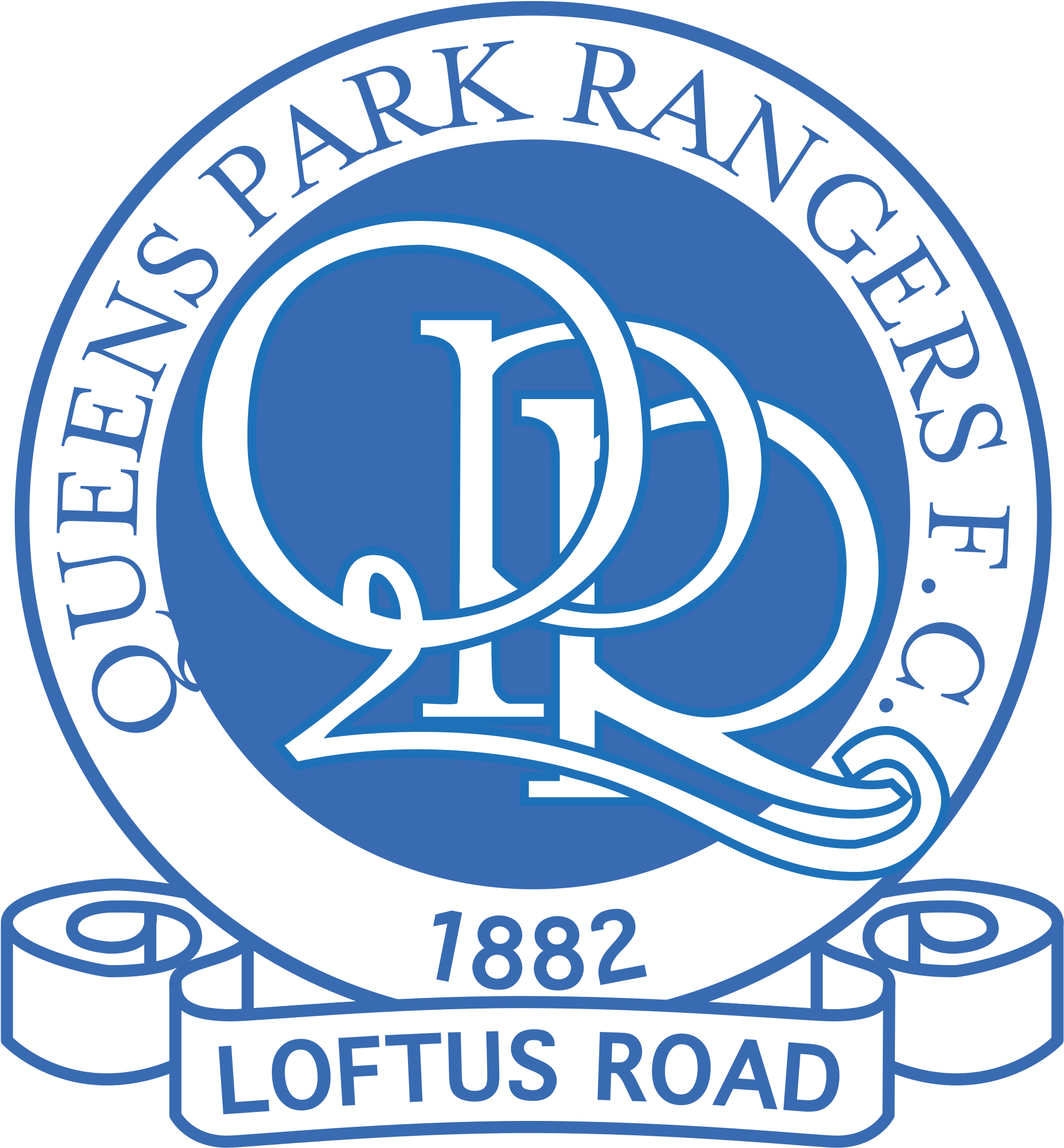 Queens Park Rangers Fc Logo Png Transparent - Queens Park Rangers Png (2400x2400), Png Download