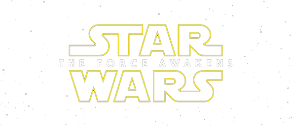 The Force Awakens - Star Wars The Last Jedi Logo Png (600x256), Png Download
