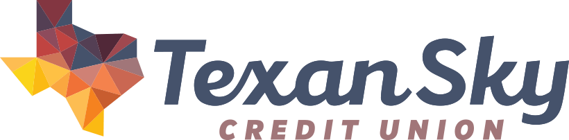 Texan Sky Credit Union - Shamrock Federal Credit Union Dumas Tx (820x202), Png Download