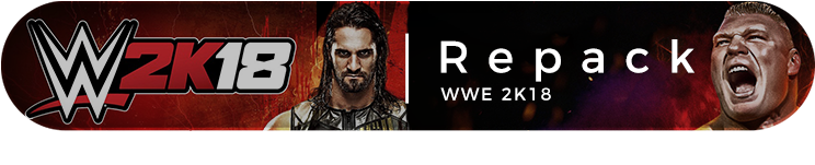 Wwe 2k18 - 2k Games Wwe 2k18 (791x210), Png Download