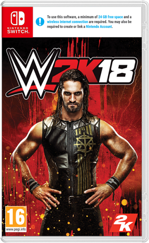 Wwe 2k18 (nintendo Switch) (500x500), Png Download