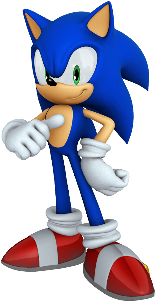 Sonic 4 Png - Sonic At The Olympic (504x976), Png Download