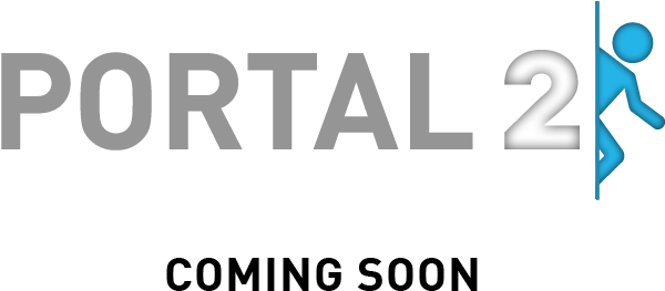 Portal 2 Logo Render - Portal 2 Logo Png (600x290), Png Download
