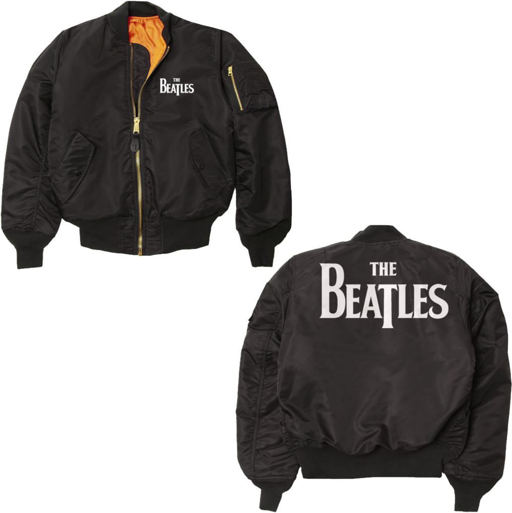 Alpha Industries Ma1 Black Bomber Jacket (1024x1024), Png Download