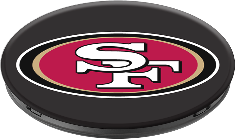 Nfl San Francisco Ers Logo Popsockets Grip Png Pink - San Francisco 49ers Man Cave All-star Mat 33.75x42.5 (1000x1000), Png Download