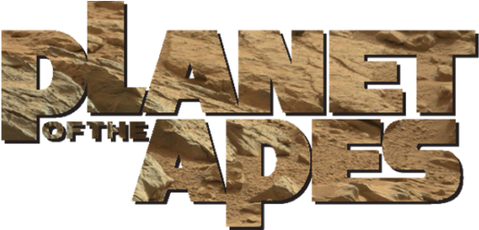 Studios And Twentieth Century Fox Announce War For - Planet Of The Apes Logo Png (600x257), Png Download