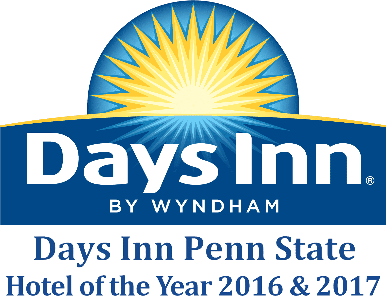 Days Inn Penn State Logo - Days Inn And Suites (1581x1220), Png Download
