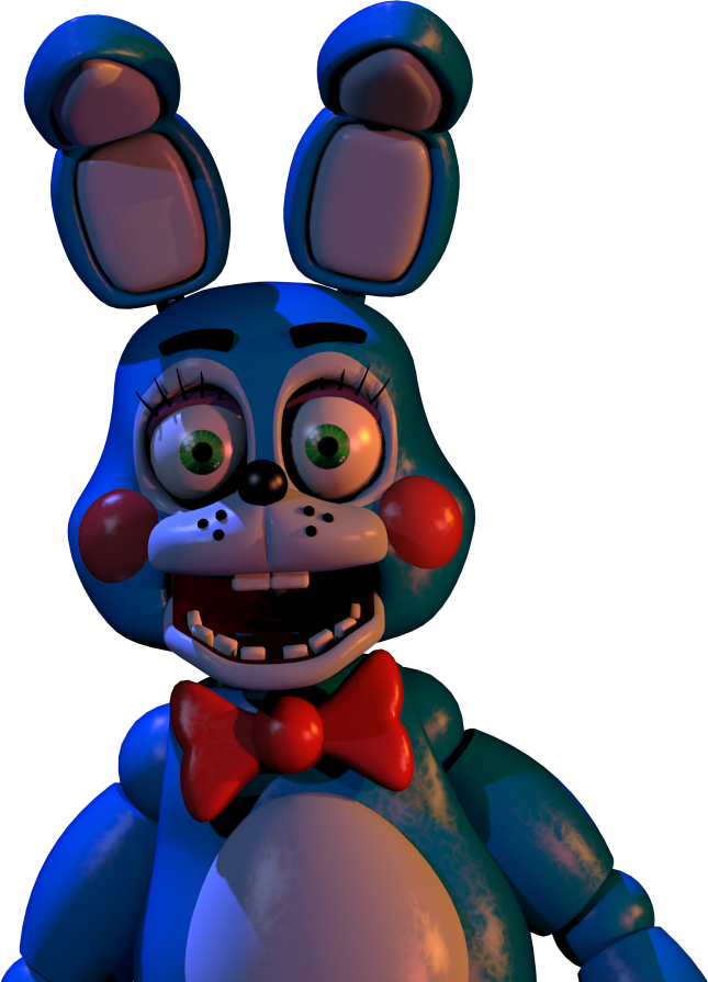 Five Nights At Freddy's 2 Png Picture Royalty Free - Five Nights At Freddy's Toy Bonnie (645x895), Png Download