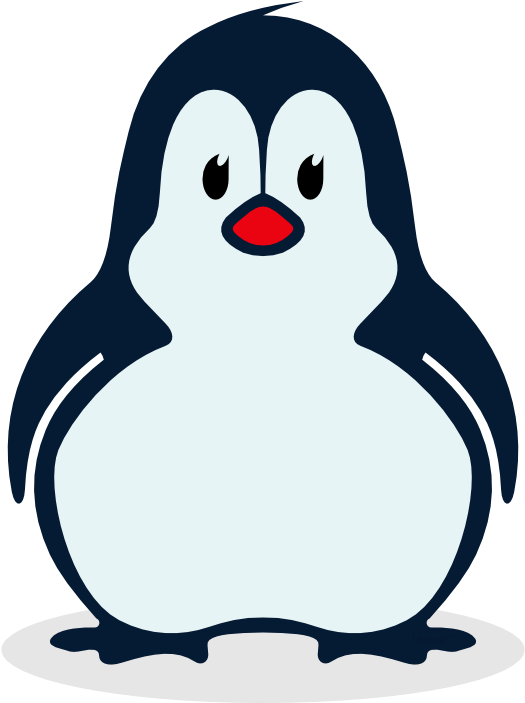 Emperor Penguin Clipart Comic - Penguin Baby Shower Games (699x800), Png Download