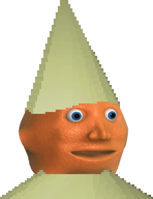 Orang Child - Dank Elf (500x649), Png Download