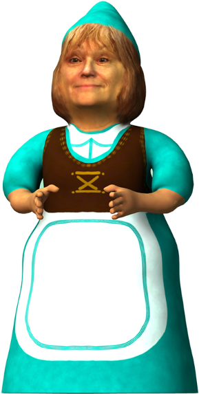 Custom Gnome Figurine Mom - Figurine (450x600), Png Download