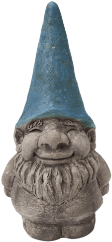 Garden Gnome (250x500), Png Download