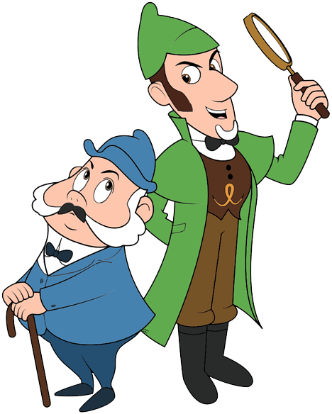Sherlock Gnomes Clip Art Cartoon Clip Art - Sherlock Gnomes Para Calcar (468x584), Png Download