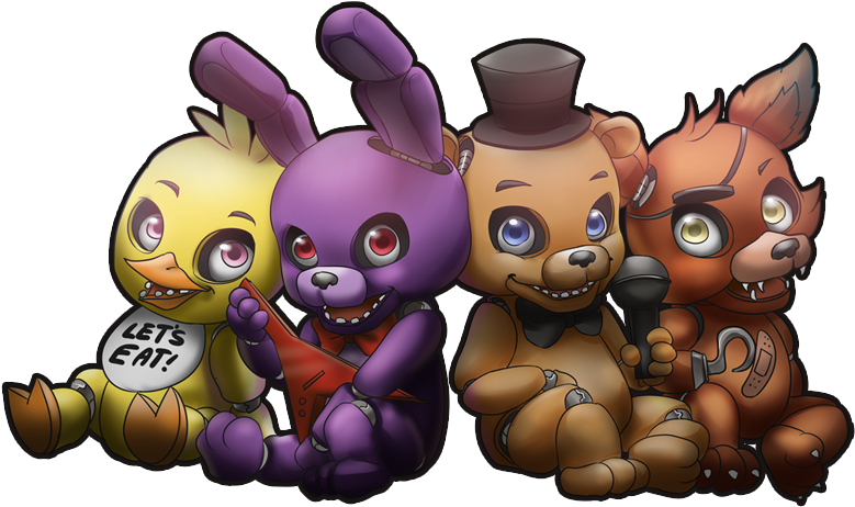 Five Nights At Freddys Png - Five Nights At Freddy's Custom Design Shoulders Backpack (836x497), Png Download