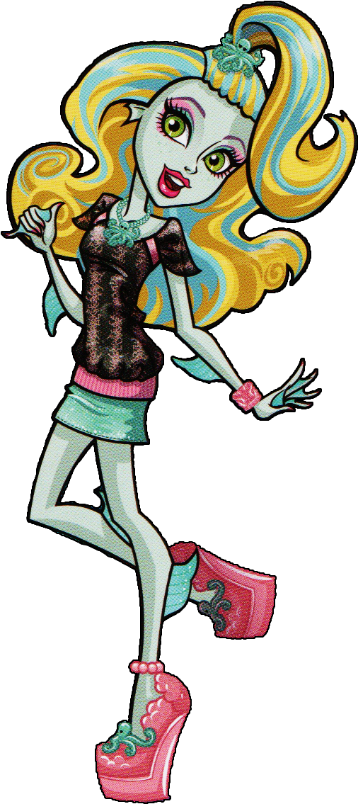 Monster High Scaris Lagoona (600x1193), Png Download