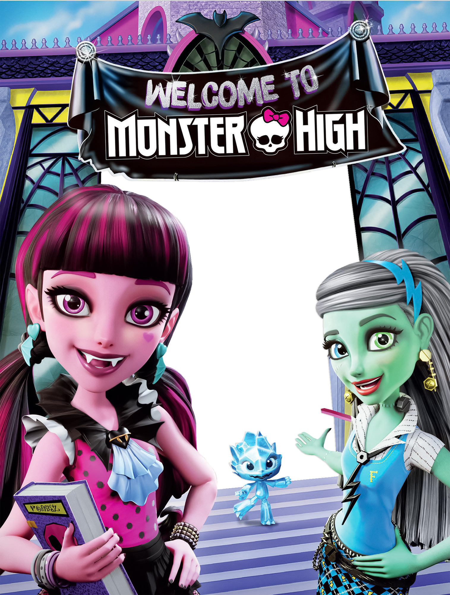 Monster High: Welcome To Monster High (1515x2000), Png Download