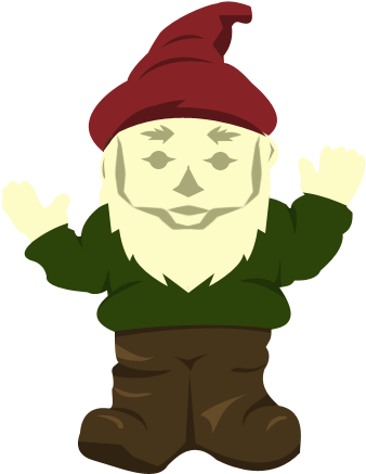 Started Making You Gnome Logo Here Is Where I'm At - Cartoon (800x800), Png Download