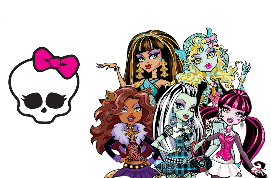 Imágenes Png Monster High - Frankie Draculaura Clawdeen Wolf Monster High (897x583), Png Download