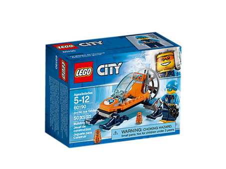 Lego City ~ Arctic Ice Glider - Lego City Space Moon Buggy (3365) (600x337), Png Download