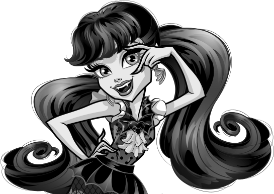 Monster High Draculaura Reboot (637x385), Png Download