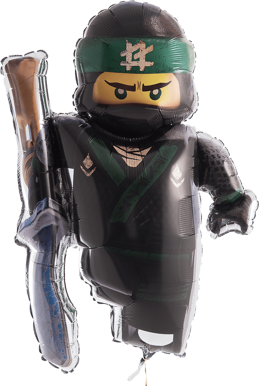 Ninjargo Figure Supershape Balloon - Lloyd: A Hero's Journey [book] (1400x1400), Png Download