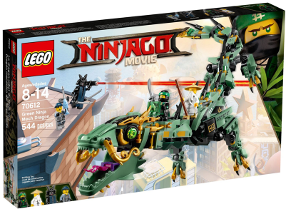 Lego Ninjago Movie Green Ninja Mech Dragon - Green Ninja Mech Dragon (400x400), Png Download