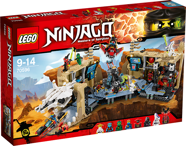 Lego Ninjago Samurai Cave Chaos Lego Ninjago At Toys - Lego 70596 Ninjago Samurai X Cave Chaos (628x492), Png Download